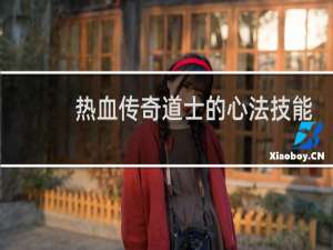 热血传奇道士的心法技能