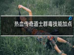 热血传奇道士群毒技能加点