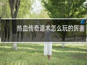 热血传奇道术怎么玩的厉害