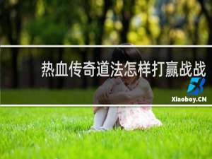 热血传奇道法怎样打赢战战