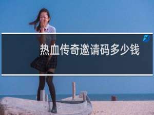 热血传奇邀请码多少钱