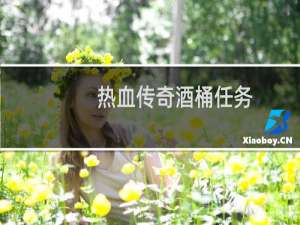热血传奇酒桶任务