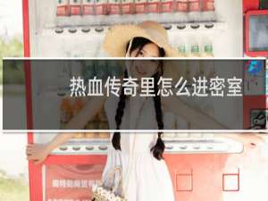 热血传奇里怎么进密室
