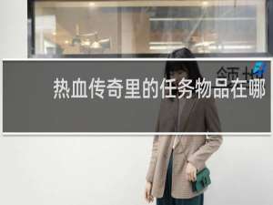 热血传奇里的任务物品在哪
