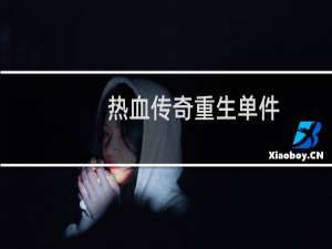 热血传奇重生单件