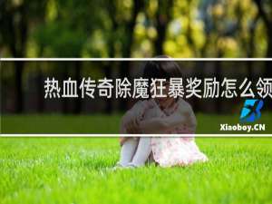 热血传奇除魔狂暴奖励怎么领