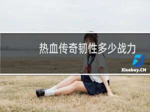 热血传奇韧性多少战力
