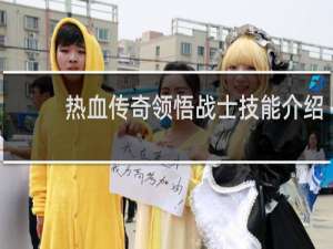 热血传奇领悟战士技能介绍