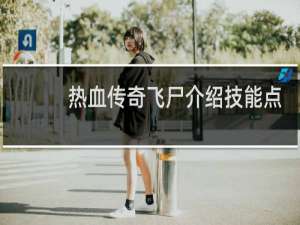 热血传奇飞尸介绍技能点