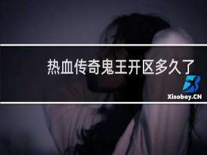 热血传奇鬼王开区多久了