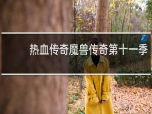 热血传奇魔兽传奇第十一季