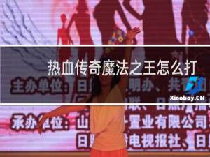 热血传奇魔法之王怎么打