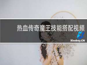 热血传奇魔王技能搭配视频