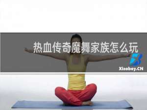 热血传奇魔舞家族怎么玩
