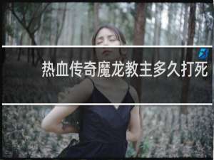 热血传奇魔龙教主多久打死