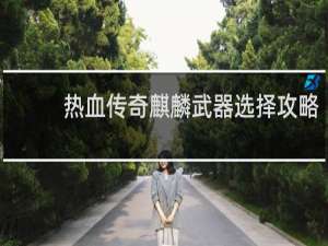 热血传奇麒麟武器选择攻略