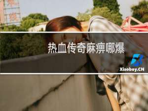 热血传奇麻痹哪爆