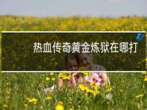 热血传奇黄金炼狱在哪打