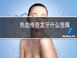 热血传奇龙牙什么怪爆