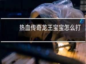 热血传奇龙王宝宝怎么打