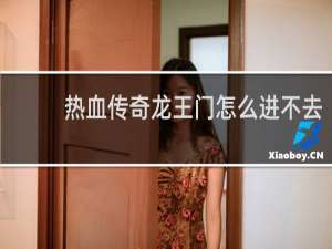 热血传奇龙王门怎么进不去