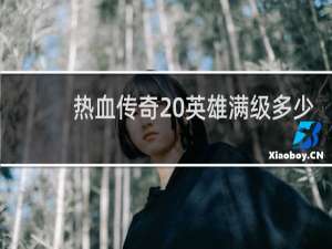 热血传奇 英雄满级多少