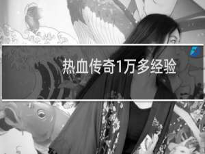 热血传奇1万多经验