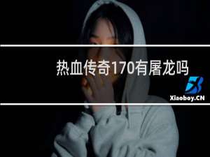 热血传奇170有屠龙吗