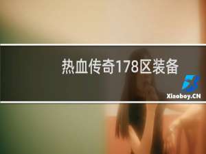 热血传奇178区装备