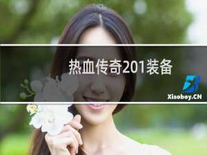 热血传奇201装备