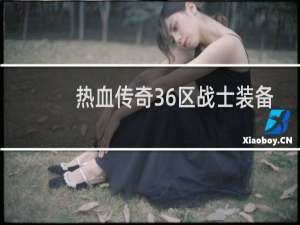 热血传奇36区战士装备