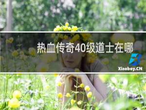 热血传奇40级道士在哪