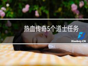 热血传奇5个道士任务