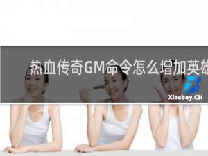 热血传奇GM命令怎么增加英雄