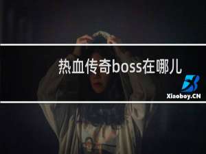 热血传奇boss在哪儿