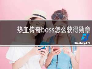 热血传奇boss怎么获得勋章