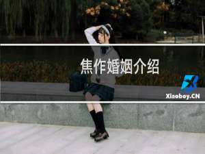 焦作婚姻介绍