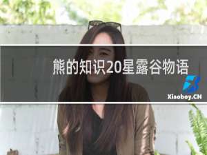 熊的知识 星露谷物语