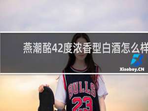 燕潮酩42度浓香型白酒怎么样