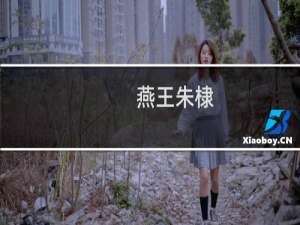 燕王朱棣，明成祖朱棣的皇后