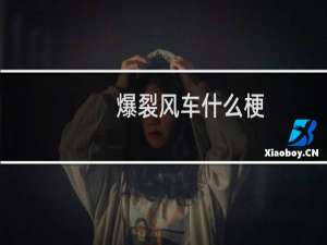 爆裂风车什么梗