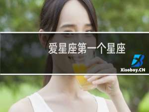 爱星座第一个星座