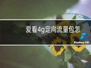 爱看4g定向流量包怎么使用