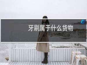 牙刷属于什么货物