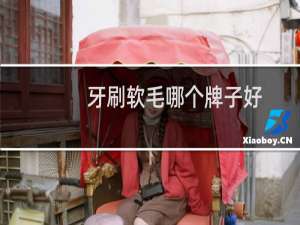 牙刷软毛哪个牌子好