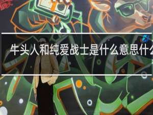 牛头人和纯爱战士是什么意思什么梗