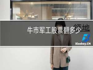 牛市军工股票翻多少