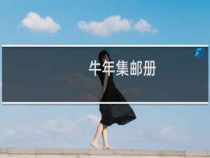 牛年集邮册
