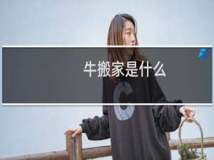 牛搬家是什么