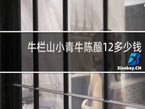 牛栏山小青牛陈酿12多少钱